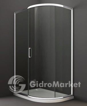 Фото товара Душевой уголок Merlyn 8 Series 1 Door Offset Quadrant