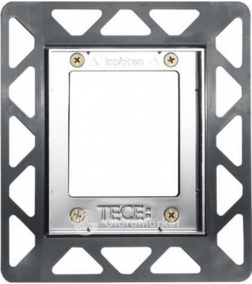 Фото товара Монтажная рамка для установки стеклянных панелей TECEloop или TECEsquare Urinal на уровне стены хром глянцевый, 9242649 (9 242 649)