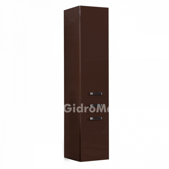 Фото товара Шкаф-колонна подвесная Акватон Америна 1A135203AM430 тёмно-коричневая