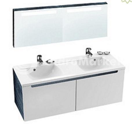 Фото товара Комплект мебели для ванной Ravak Classic SD-1300 S-Оникс/белая