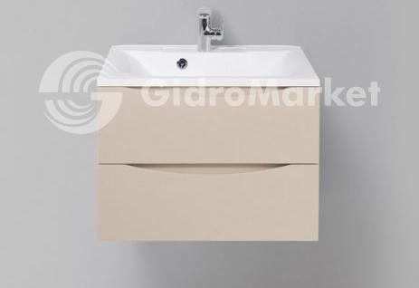 Фото товара MARINO База под раковину подвесная с двумя выкатными ящиками, Crema Opaco, 650x450x500, MARINO-650-2C-SO-CO-P