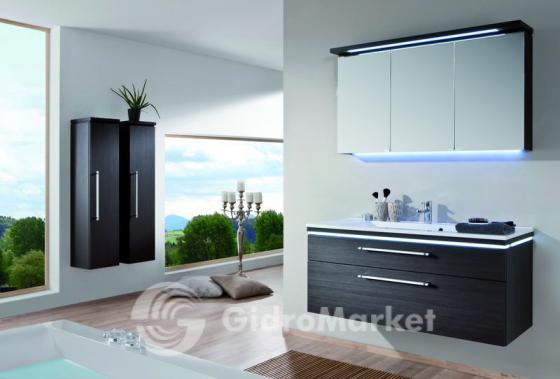 Фото товара Мебель для ванной Puris Cool Line 120 (черный структурный)