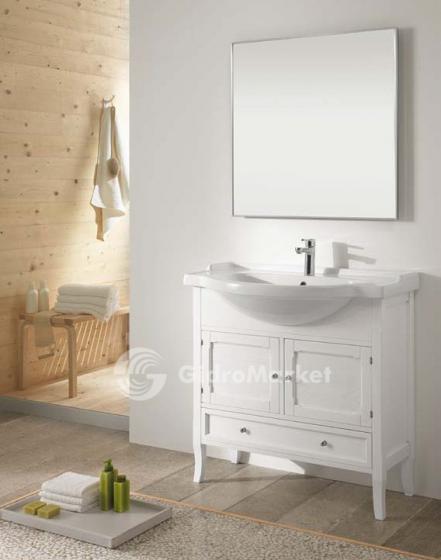 Фото товара Мебель для ванной Eban Arianna 85 bianco decape