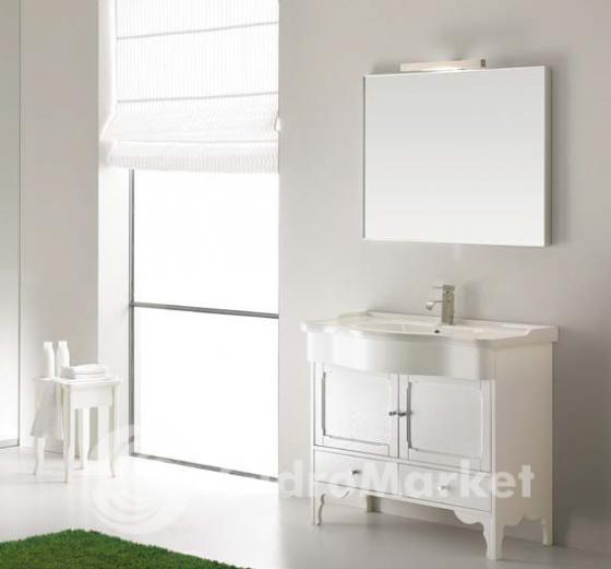 Фото товара Мебель для ванной Eban Federica 90 bianco decape