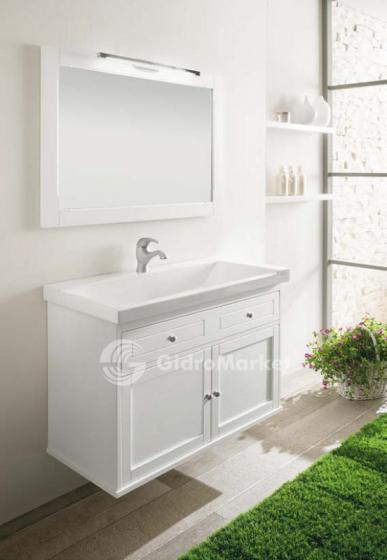 Фото товара Мебель для ванной Eban Linda 100 bianco decape