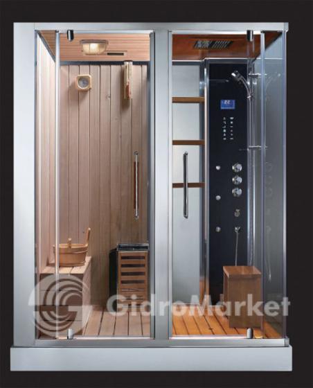 Фото товара Душевая кабина с сауной Grande Home Thalia FCT 1812 L