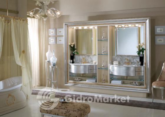 Фото товара Мебель для ванной Lineatre Quadro’ Композиция 4