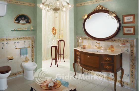 Фото товара Мебель для ванной Lineatre Savoy Композиция 1