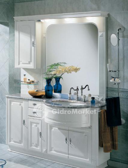 Фото товара Мебель для ванной Lineatre Silver Композиция 7