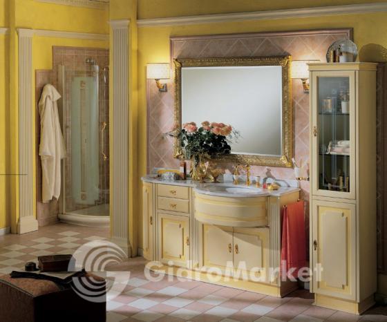 Фото товара Мебель для ванной Lineatre Silver Композиция 1