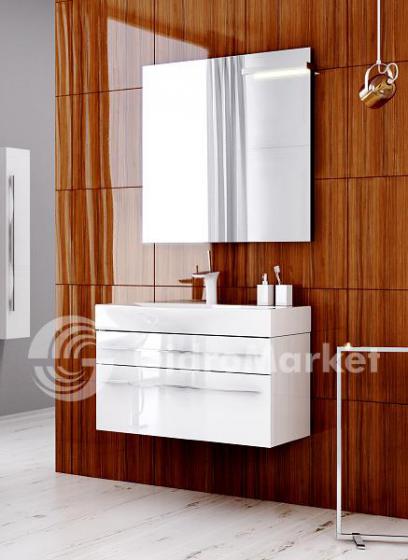 Фото товара Мебель для ванной Aqwella 5* Milan 100 подвесная с ящиками