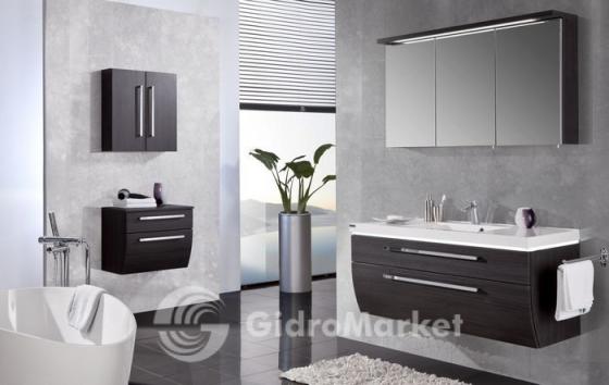 Фото товара Мебель для ванной Puris Mondo Ronda 120 черный структурный