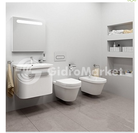 Фото товара Комплект мебели для ванной Ravak SD-550 Chrome серая