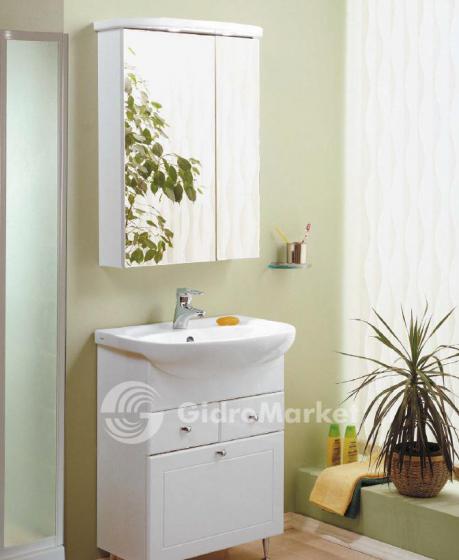 Фото товара Комплект мебели для ванной Акватон Норма белый