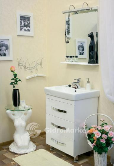 Фото товара Комплект мебели для ванной Sanflor Одри 70 напольная