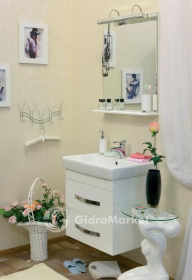Фото товара Комплект мебели для ванной Sanflor Одри 80 подвесная