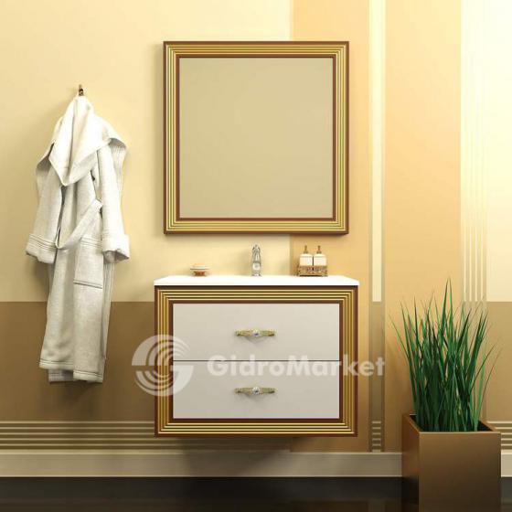 Фото товара Мебель для ванной Опадирис Карат Карат 80 золото
