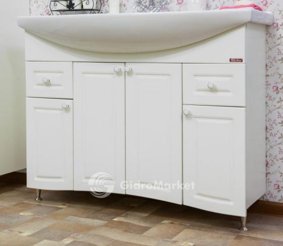 Фото товара Тумба с раковиной для комплекта Sanflor Софи 100