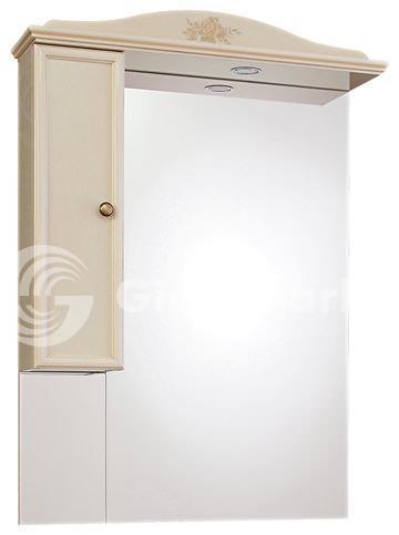 Фото товара Полка зеркальная со шкафом Pragmatika Provance 75 L