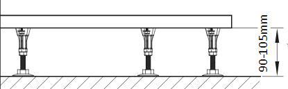 Фото товара Radaway Комплект ножек для поддона Giaros NB003-M8