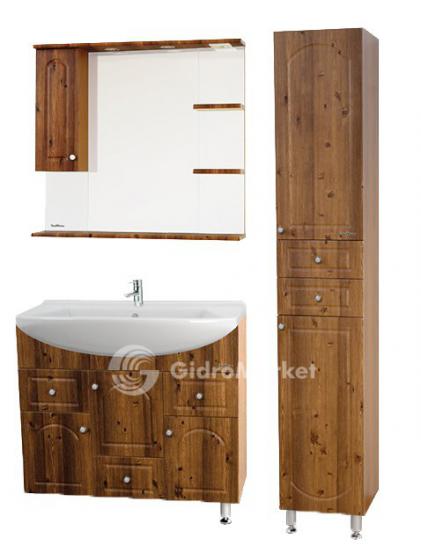 Фото товара Мебель для ванной SanMaria Венге 90