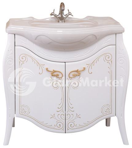 Фото товара Тумба с раковиной для комплекта Pragmatika SuperLux 85 SLX-1-02