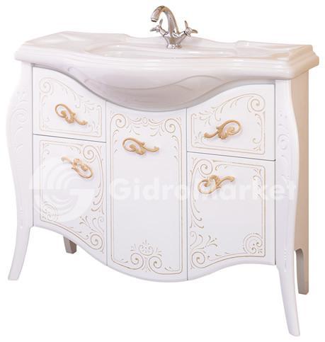 Фото товара Тумба с раковиной для комплекта Pragmatika SuperLux 105 SLX-3-02