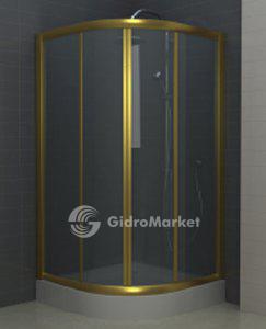 Фото товара Душевой уголок Sturm Blume golden