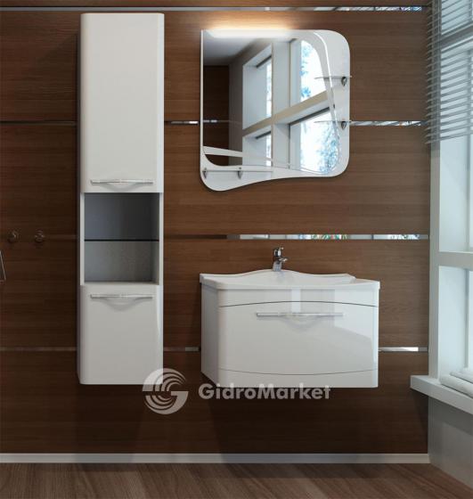Фото товара Комплект мебели для ванной Velvex Iva 65 подвесной белая