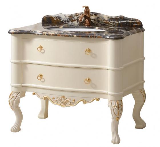 Фото товара Тумба Tessoro Viana ивори с золотом