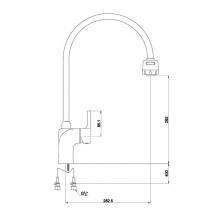 Фото товара Смеситель Timo Polo 0166FN-FS для кухонной мойки