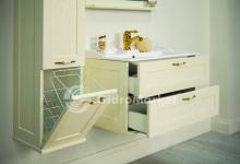 Фото товара Комплект мебели для ванной Акватон Леон 65 дуб белый
