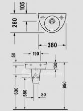 Фото товара Раковина Duravit Starck 2 076138