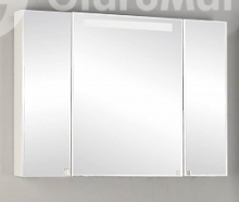 Фото товара Комплект мебели для ванной Мадрид 120 М белая с 1 ящиком