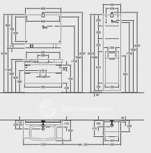 Фото товара Мебель для ванной Villeroy Boch Sentique A853 00 + раковина 5142 A0/A1