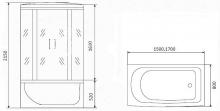 Фото товара Душевой бокс Timo Eco TE-0750