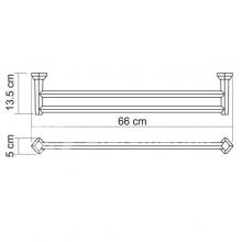 Фото товара Штанга для полотенец Wasserkraft Aller K-1140