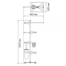 Фото товара Комбинированная напольная стойка Wasserkraft K-1248