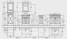 Фото товара Мебель для ванной Villeroy Boch Hommage 8979 + раковина 7102