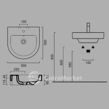 Фото товара Раковина Catalano Zero Tondo 150ZN00