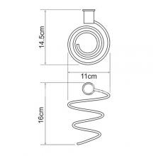 Фото товара Держатель фена Wasserkraft K-1080