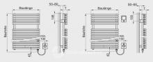 Фото товара Электрический полотенцесушитель Arbonia Bagnotherm Oval Watt BTOW 115 500