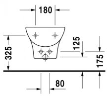 Фото товара Подвесное биде Duravit PuraVida 224715