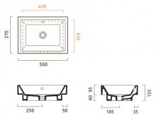 Фото товара Раковина Catalano Verso 15037VE00