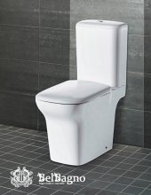 Фото товара Чаша унитаза компакта BelBagno Torino BB10134CP