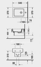 Фото товара Подвесное биде Duravit Vero 223915