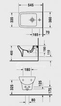 Фото товара Подвесное биде Duravit PuraVida 224715