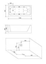 Фото товара Акриловая ванна Grande Home Herrenhausen WB 235/B6