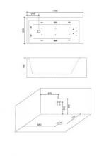 Фото товара Акриловая ванна Grande Home Schloss Neuschwanstein WB 240/B6