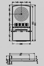 Фото товара Верхний душ Hansgrohe Raindance Rainfall 28411000